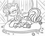 Miserie Naptime Rarity sketch template
