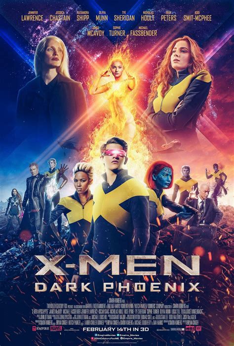 Fan Creates X Men Dark Phoenix Posters In Marvel
