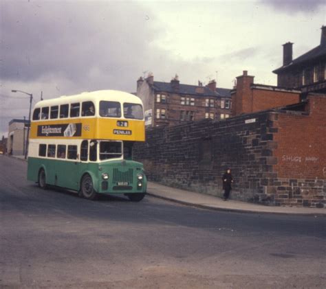 double decker buses in glasgow ca 1970 s 80 s