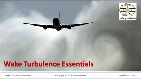 wake turbulence essentials youtube