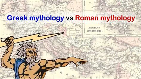 similarities and differences between greek and roman mythology youtube