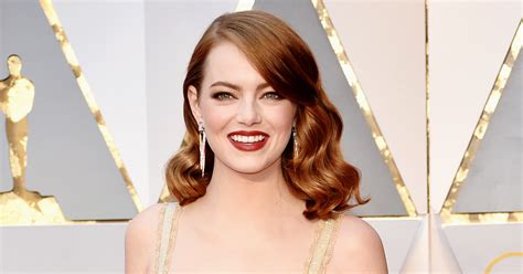 emma stone blue pin meaning oscars dress support aclu