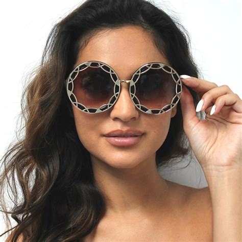 vintage round sunglasses women brand designer eyewear uv400 retro sun