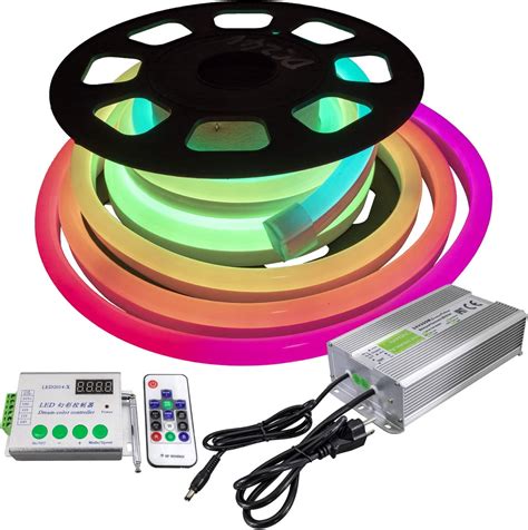 amazoncom brilliant brand lighting dream color rgb color changing chasing smd led neon rope