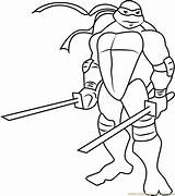 Leo Coloring Ninja Turtles Pages Mutant Teenage Coloringpages101 Kids Printable Print Pdf sketch template