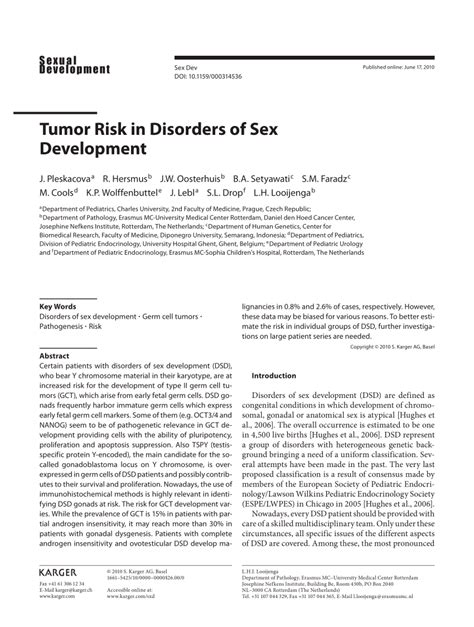 pdf tumor risk in disorders of sex development