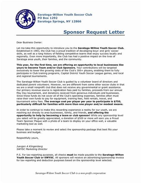 epub sample letter football team requesting sponsorship book
