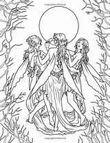 Adults Mystical Ausmalbilder Fenech Mythical Myth Selina Fairies Elves Magical Elfen Erwachsene Coloriage Grown Feen Everfreecoloring Visiter Imprimer Zeichnen Enchanted sketch template