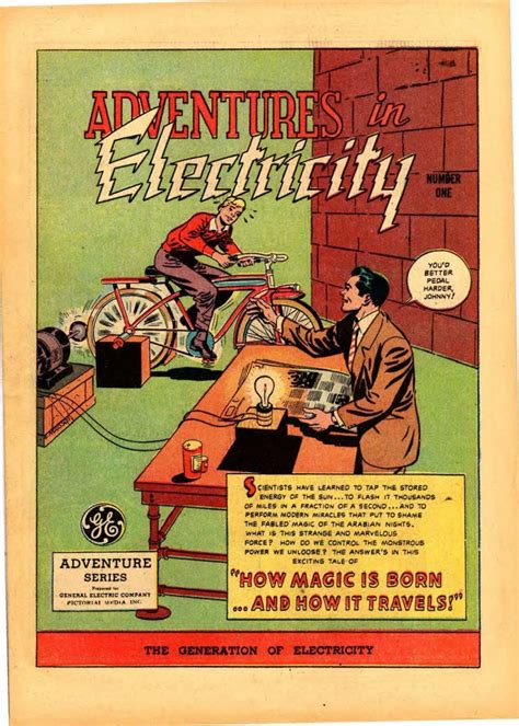 adventures in electricity old ge comics still teach powerful lessons ge reports