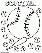 Softball Getdrawings sketch template