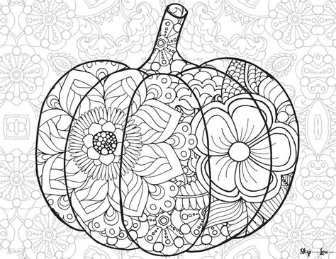 pumpkin adult coloring pages coloring pages