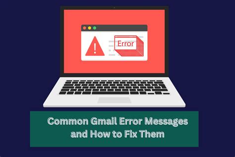 common gmail error messages    fix