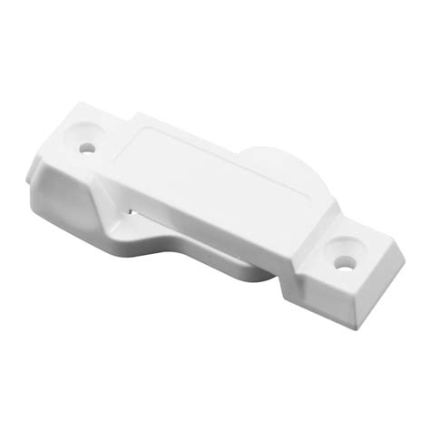 prime         cam action white plastic sliding window sash lock