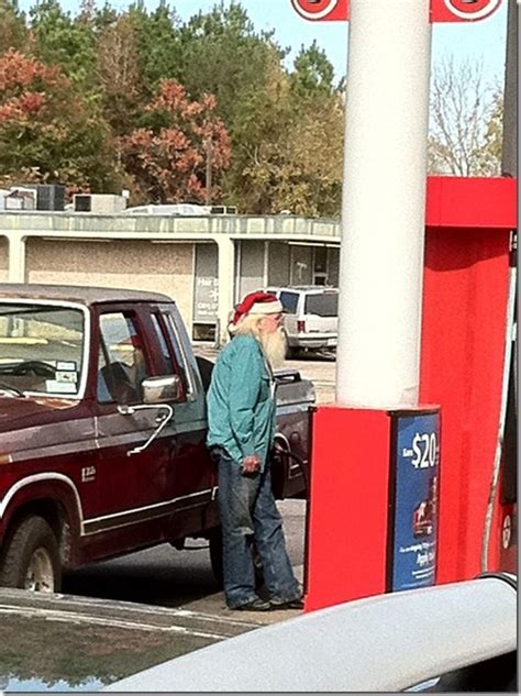 santa spotted refueling in porter montgomery county police reporter