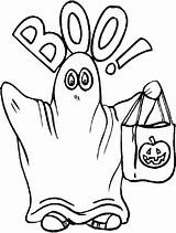 Coloring Pages Ghost Print sketch template
