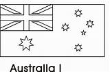 Australian Flag Printable Colouring Flags Gcssi sketch template