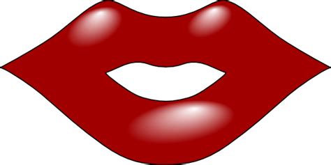 Red Lips Clip Art At Vector Clip Art Online