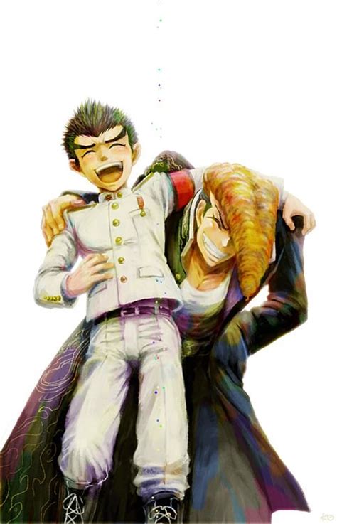 Dangan Ronpa Kiyotaka Ishimaru And Oowada Mondo