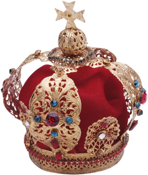 gold red crown korona png image red crown red gold red pngs