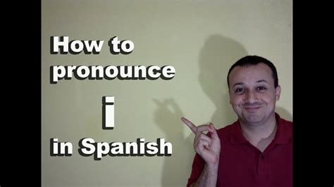 How To Pronounce I In Spanish Spanish Pronunciation Guide Of Vowels