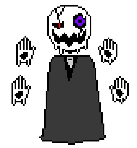 undertale gaster battle sprite pixel art maker