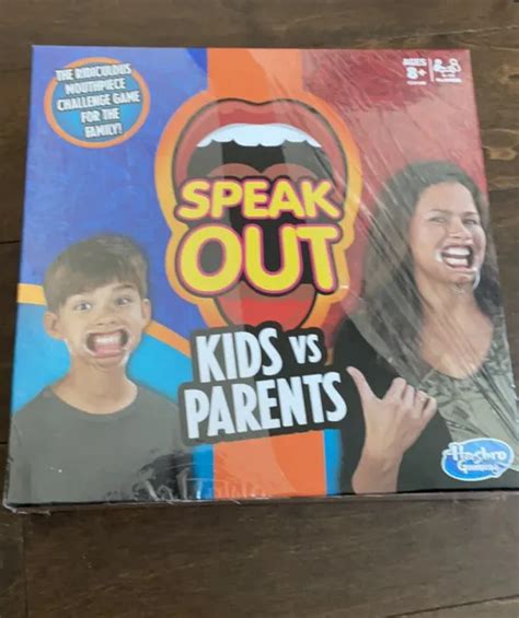hasbro speak  kids  parents board game challenge brand  sealed