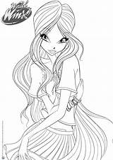 Winx Coloring Club Pages Casual Flora Sailor Moon Mermaid Outfit Aqui Todas Descargar Puedes Las Imagenes Pdf Choose Board sketch template
