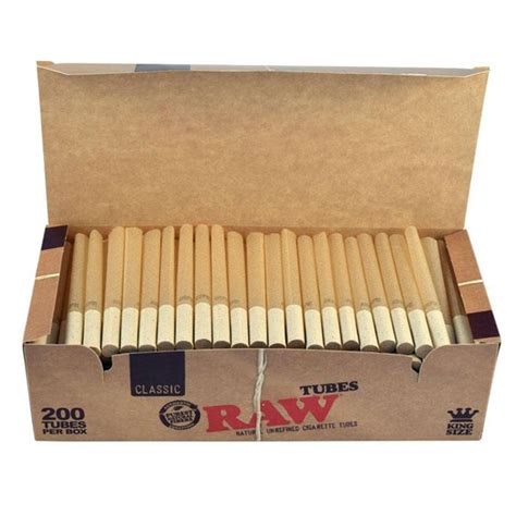 Raw King Size Cigarette Tubes Wicked Habits