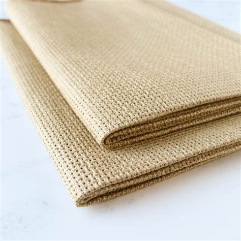 count tula cross stitch fabric sand stitched modern