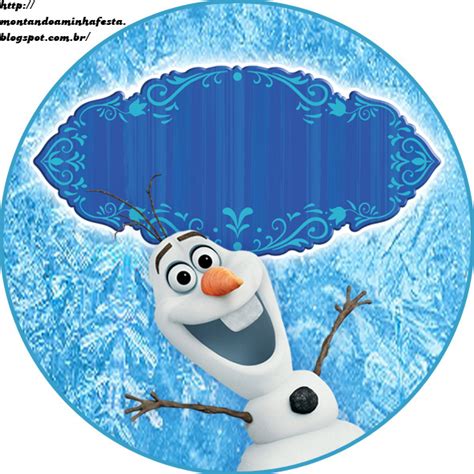 olaf smiling  printable cupcake wrappers  toppers