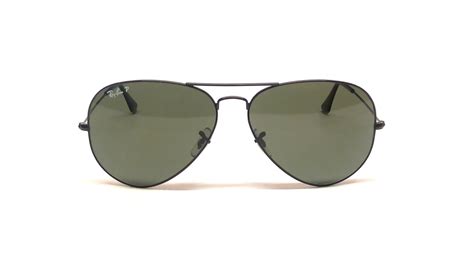 ray ban aviator metal black rb3025 002 58 62 14 polarized in stock