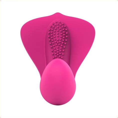 Silicone Wireless Strap On Vibrator Double Motor Adult