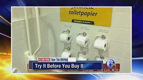 Video Check Out A New Way To Test Toilet Papers 6abc Philadelphia