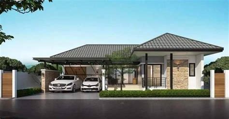 stunning  bedroom bungalow pinoy house plans