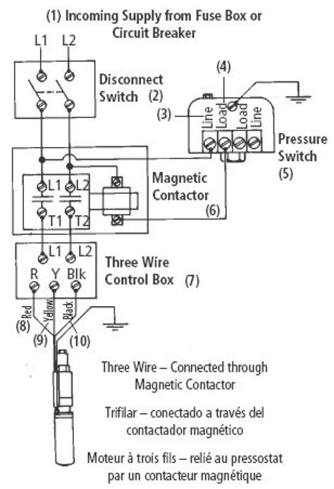 wire submersible pump wiring diagram easy wiring