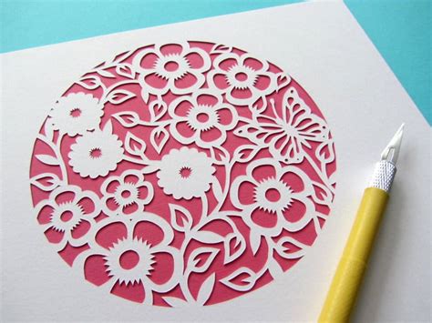 super easy paper cutting tutorial perfect  beginners