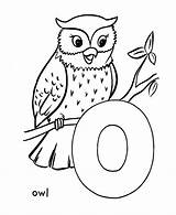 Coloring Letter Owl Abc Pages Alphabet Color Activity Sheets Sheet Template Letters Printable Primary Drawing Print Colouring Kids Clipart Printables sketch template