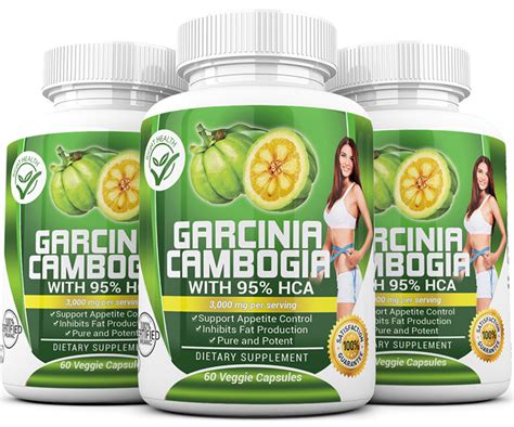 3 x bottles 180 capsules 3000mg daily garcinia cambogia hca 95 weight loss diet