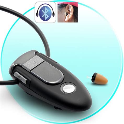 Tiny In Ear Audio Bud With Bluetooth Hands Free Kit