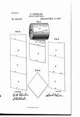 Toilet Paper Patent Roll Brevetti Immagini Drawing Patents sketch template