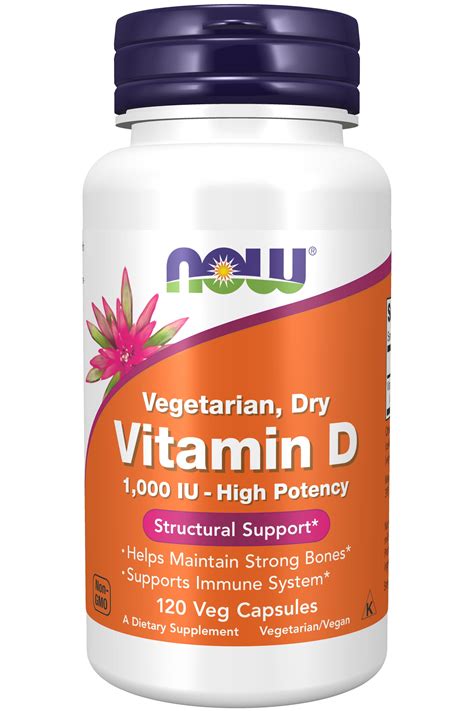 supplements vitamin   iu dry high potency strong bones