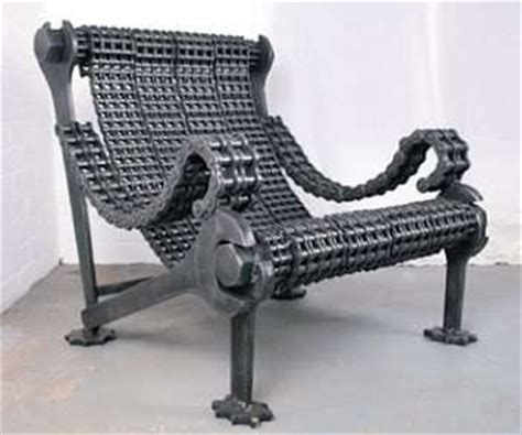 industrial art furniture weighty designs reclaimed steel