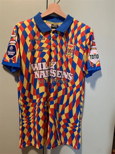 rkc waalwijk special football shirt   sponsored  willy naessens