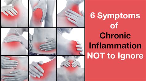 symptoms  chronic inflammation   ignore