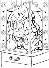 Bassie Adriaan Coloring Pages Coloringpages1001 sketch template