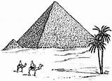 Pyramid Pyramids Pyramide Egipto Egypte Pyramides Cairo Piramides Guiza Giza Gizeh Antiguo égypte Coloringsky Frog Kermit Artísticos Geométricos Símbolos Valoración sketch template