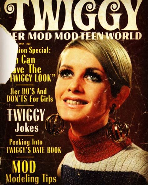 Pin De Teri England Attire En 1960s Mod Twiggy Revistas De Moda