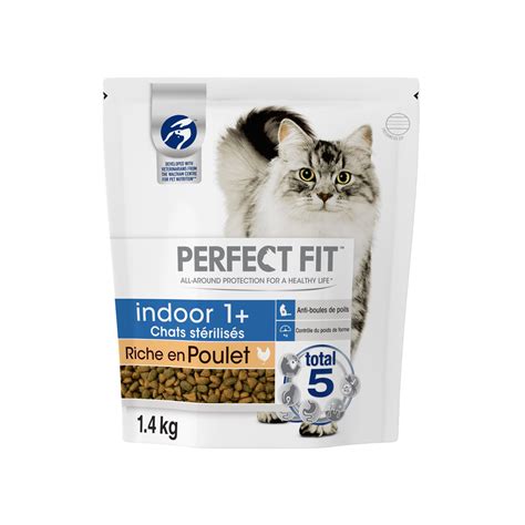 perfect fit indoor  chats sterilises croquettes pour chat wanimo