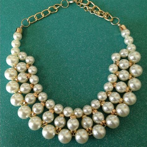 Classy Pearl Fashion Collar Necklace Collar Necklace