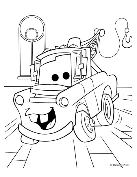 disney cars coloring pages